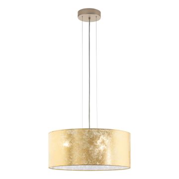 LAMPADARIO VISERBELLA CHAMPAGNE/ORO 53X110CM - 1XE27 60W