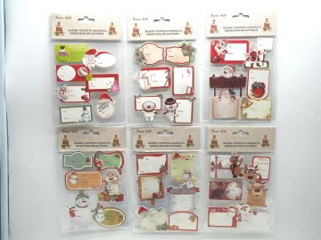 BLISTER 7 ETICHETTE GLITTER