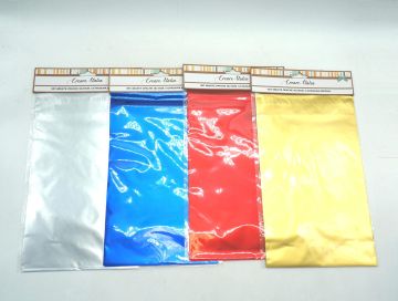 SET 2 BUSTE OPACHE CON CHIUSURA ADESIVA 34,5X44,5CM ASSORTITO