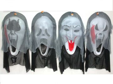 MASCHERA SCARED GIGANTE CM120X45