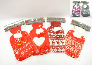 BORSA ACQUA CALDA 2LT MAGLI LANA ROA C/PONPON