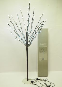 ALBERO A LED CON 104 LUCI A LUCE CALDA  H. 120CM 