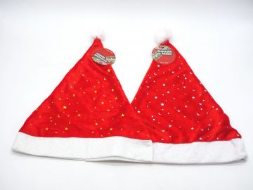 CAPPELLO BABBO NATALE H38X28CM