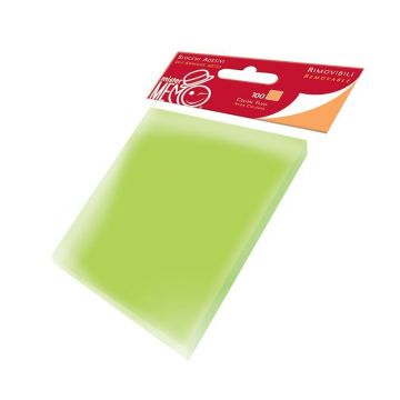 PIGNA - MISTER MEMO BLOCCO 100 FF ADESIVI GIALLO PASTELLO 76X76mm