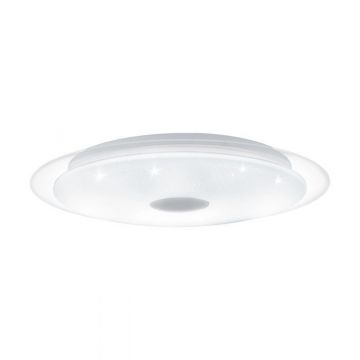 PLAFONIERA A LED LANCIANO 1 TRASPARENTE D. 40CM - 1900lm 2200-5000K 24W