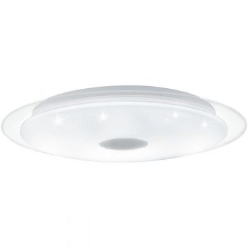 PLAFONIERA A LED LANCIANO 1 TRASPARENTE D. 56CM - 3300lm 2200-5000K 36W