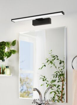 APPLIQUE A LED PANDELLA 1 NERO E BIANCO 40X4CM - 1X7.4W 4000K 900lm