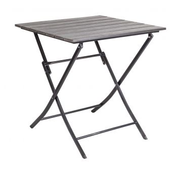 TAVOLO POLYWOOD 70X70 CM PIEGH