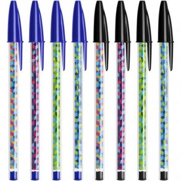 PENNA SFERA CRISTAL COLLT NERA