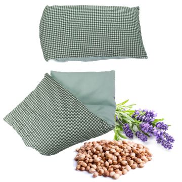 CUSCINO TERMICO CON NOCCIOLI DI CILIEGIO E ESSENZA DI LAVANDA