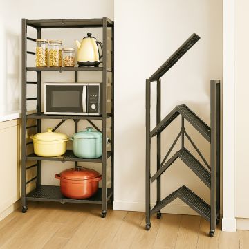 LIBRERIA MOD. STELLA CM 71X38 H.156 IN METALLO NERO 