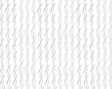 TENDA SARA IN PVC TRASPARENTE 120X230 CM 