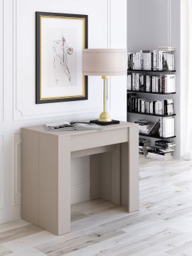 TAVOLO/CONSOLLE MOD. CONSOLA 2 CM 90X51 H.78 CACHEMIRE