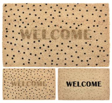 ZERBINO COCCO WELCOME GLITTER 40X60CM