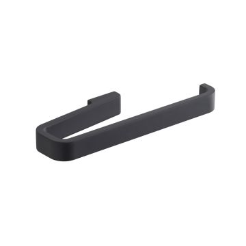 LINEA SAMOA - PORTA SALVIETTE AD ANELLO IN OTTONE E CROMALL NERO MATT 