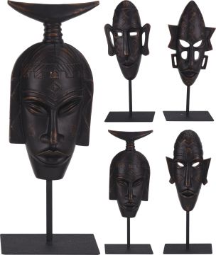 MASCHERA ETNICA RESINA 30CM