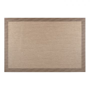 LIVING DEC - TAPPETO IN VINILE ECRU-TOAST 140X200CM