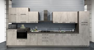 CUCINA MOD. FLY EVO PIETRA BIANCA CM 480