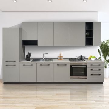 CUCINA MOD.SKY CM 360X60 H.240 UTOPIA SETA