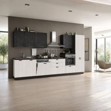 CUCINA MOD. MIRA COMP. LOLA CM 360X60 H.216 VERSIONE DESTRA