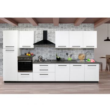 CUCINA SKY CM 390X60 H. 216 UTOPIA BIANCA