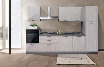 CUCINA cm 330 LAMINATO OREGON Versione DESTRA CUCINA cm 330 LAMINATO OREGON Versione DESTRA