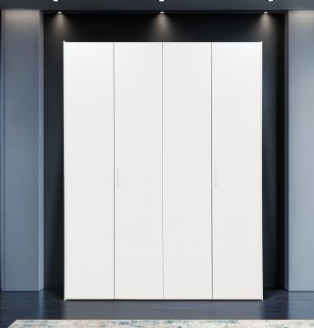 ARMADIO UNO CM 185.5X45 H.246 BIANCO OPACO
