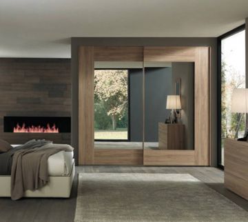 ARMADIO MODELLO VOGUE IN NOCE CM 272X65 E H 247 