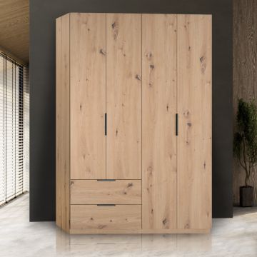 ARMADIO ESPRESSO CM 162.2X58.2 H.200 ROVERE ARTISAN