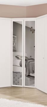 CABINA ARMADIO MODELLO GINEVRA FRASSINO BIANCO 