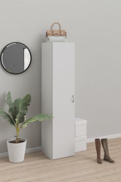 COLONNA MOD. SPACE CM 39,4X41,5 H.175,4 BIANCO OPACO