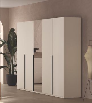 ARMADIO MOD. FAVORITA CM 229.9X63.3 H.222.6 TUTTO CASHMIRE OPACO 