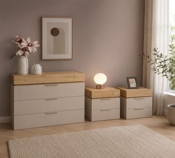 GRUPPO LETTO MOD. AUCKLAND CASHMIRE E CADIZ