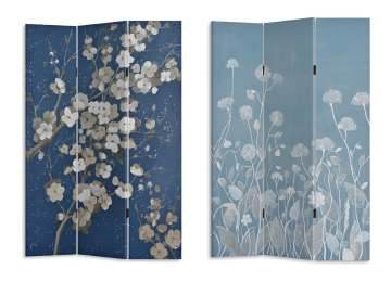 SEPARE FLOREALE BLU 180X120.6 CM