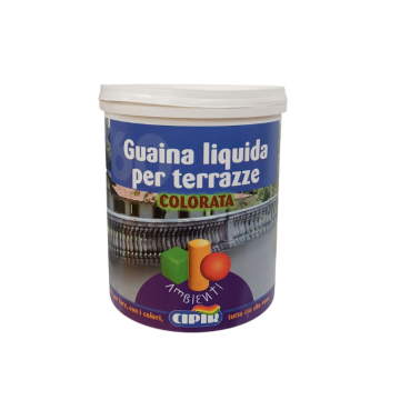 GUAINA LIQUIDA PER COPERTURE VERDE BOTTIGLIA 750ML