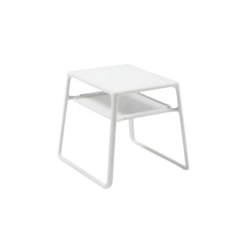 NARDI OUTDOOR - TAVOLINO MOD.POP 29X37 CM POLIPROPILENE BIANCO OPACO