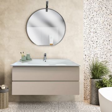 COMPOSIZIONE BAGNO MOD. BGO LACCATA LAOS CORDA OPACO