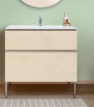 BASE BAGNO MOD. B.GO CM 85 TUTTO BONE 