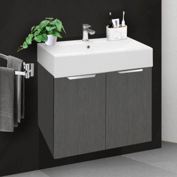 BASE BAGNO SOSPESA MOD. B201 CM70 COLORE REFLEX CARBON