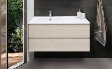 BASE BAGNO SOSPESA MOD. B-GO CM 105 COLORE SETA