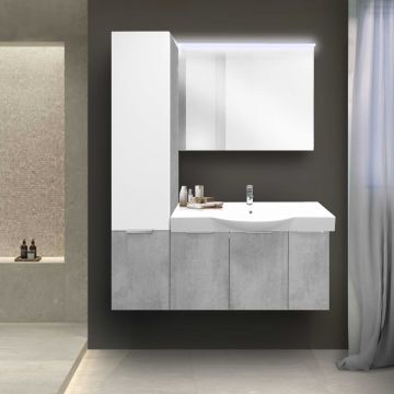 COMPOSIZIONE BAGNO MOD. B201 BETON