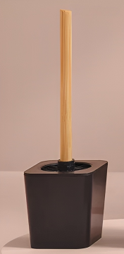 LINEA NATUREO - PORTASCOPINO NERO E NATURALE 
