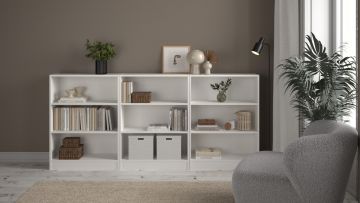 LIBRERIA COMPLETA MOD. BASIC BIANCA