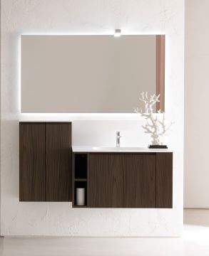 BAGNO COMPLETO MOD. B-GO HAZELNUT