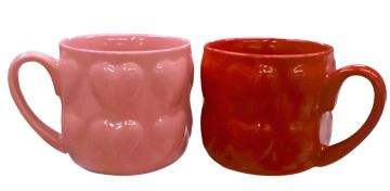 TAZZA IN CERAMICA SAGOMATA MY LOVE ASSORTITO