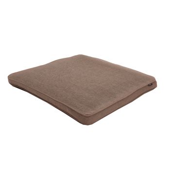 CUSCINO PER POLTRONA SALOTTINO CM 57X50 TORTORA