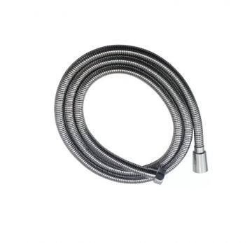 FLESSIBILE IN ACCIAO D.14MM DOPPIO AGGRAFFATURA CROMATA 150CM