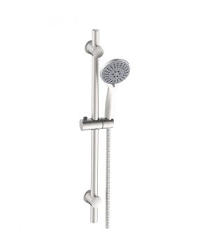 SALISCENDI IN FINITURA ACCIAIO ASTA D.25CM SERIE ARGO