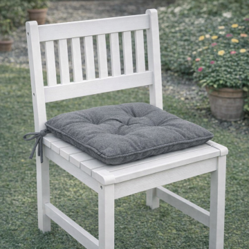 CUSCINO SEDIA DA ESTERNO CM 42X42 GRIGIO