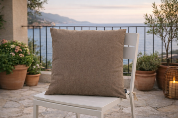 CUSCINO DA ESTERNO CM 40X40 TORTORA